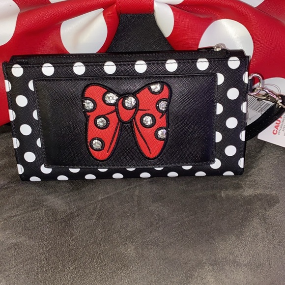 Disney Minnie Mouse handbag and wristlet wallet - Picture 8 of 13